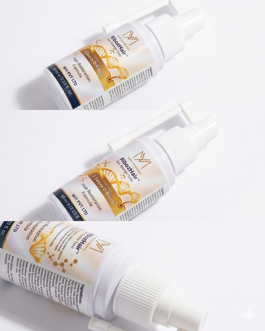 RibozHair™ — Science-Driven Hair Growth Tonic