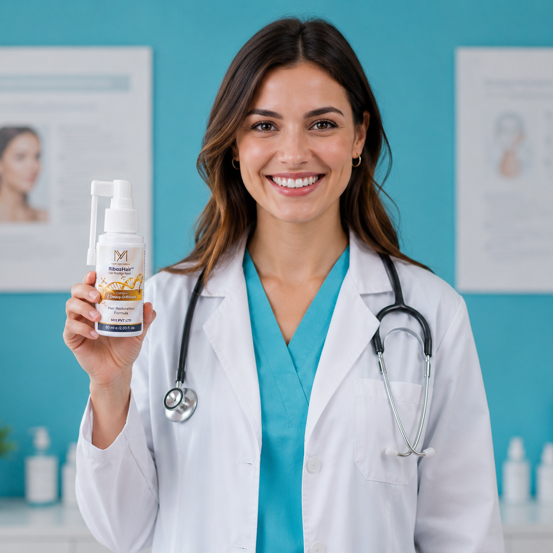 RibozHair™ — Science-Driven Hair Growth Tonic