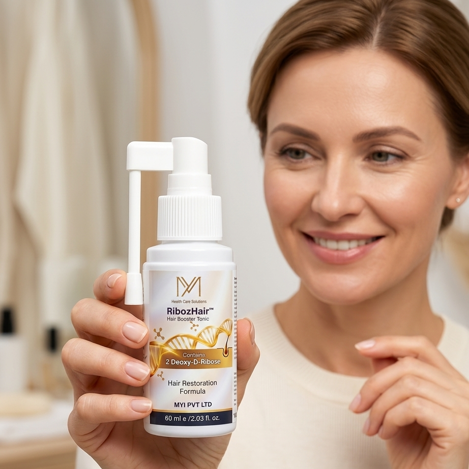 RibozHair™ — Science-Driven Hair Growth Tonic